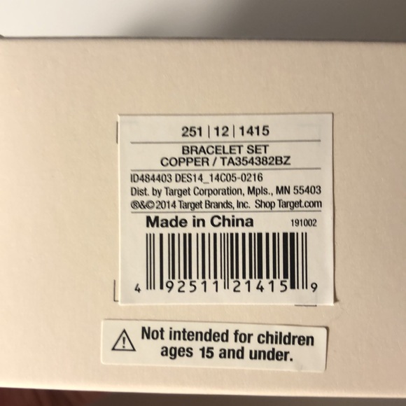 NWT TOMS for Target 3 Bracelet Set - Picture 8 of 8